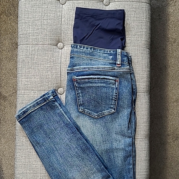Thyme Maternity jeans sz xs - Picture 1 of 2